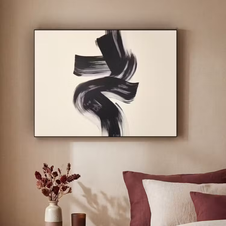 Art Frame - Strepen - Zwart - Abstract — 3