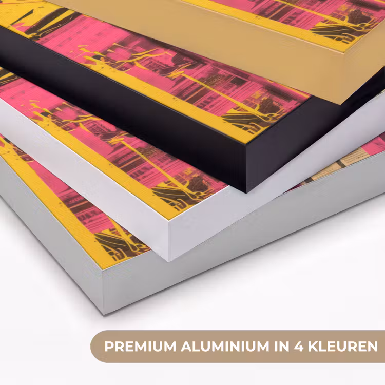 Art Frame - Vrouw - Verfstrepen - Gekleurd — 2