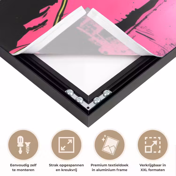 Art Frame - Hond - Zonnebril - Roze - Art — 8