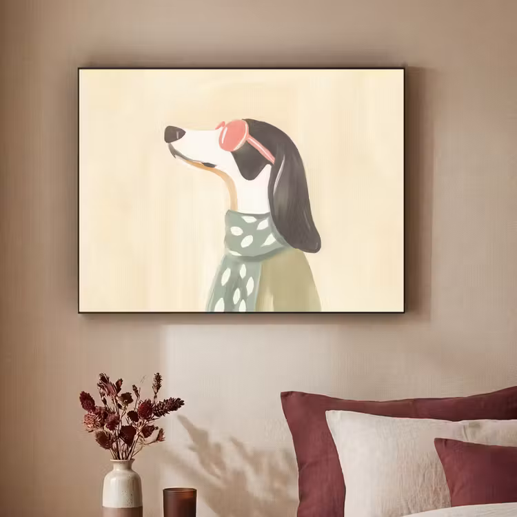 Art Frame - Hond - Zonnebril - Sjaal — 3
