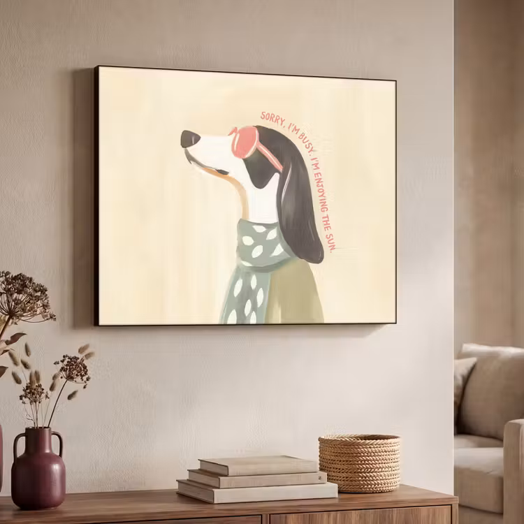 Art Frame - Quote - Hond - Zonnebril — 7