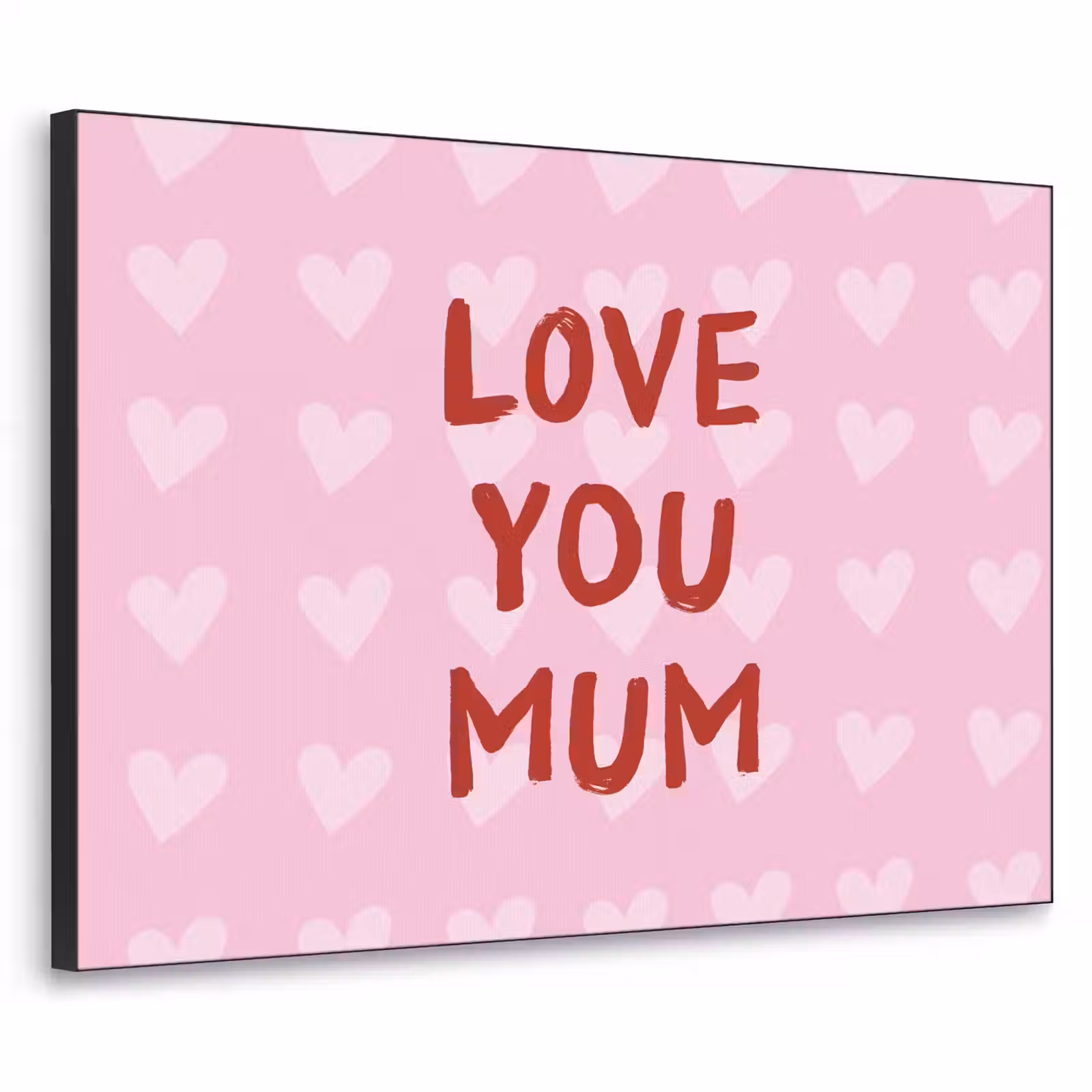 Art Frame - Love - Quote - Moeder - Rood — 1