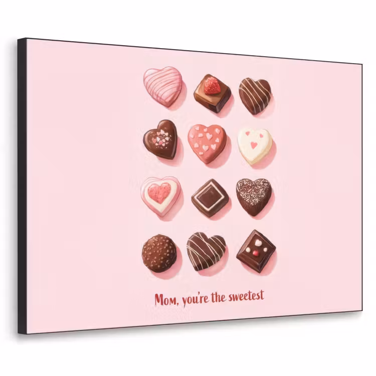 Art Frame - Chocolaatjes - Hartvormig - Liefste — 1