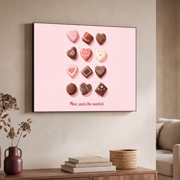Art Frame - Chocolaatjes - Hartvormig - Liefste — 7