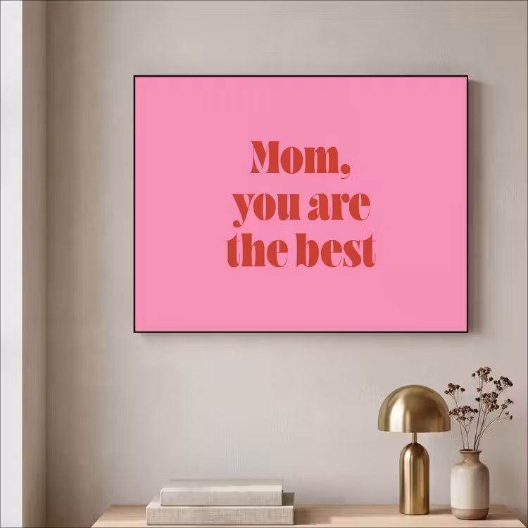 Art Frame - Moeder - Boodschap -Roze — 5
