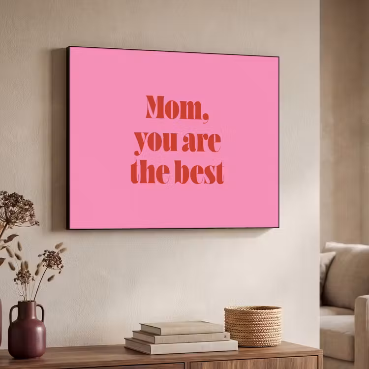 Art Frame - Moeder - Boodschap -Roze — 7