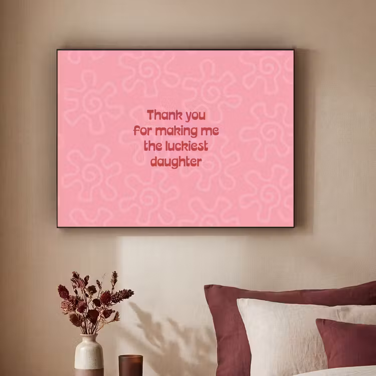 Art Frame - Tekst - Rood - Moederdag — 3