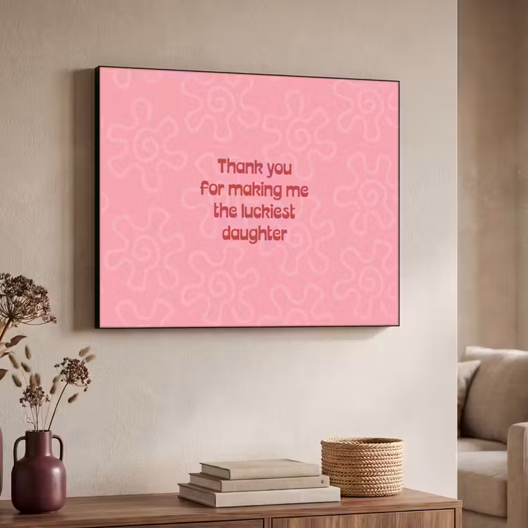 Art Frame - Tekst - Rood - Moederdag — 7