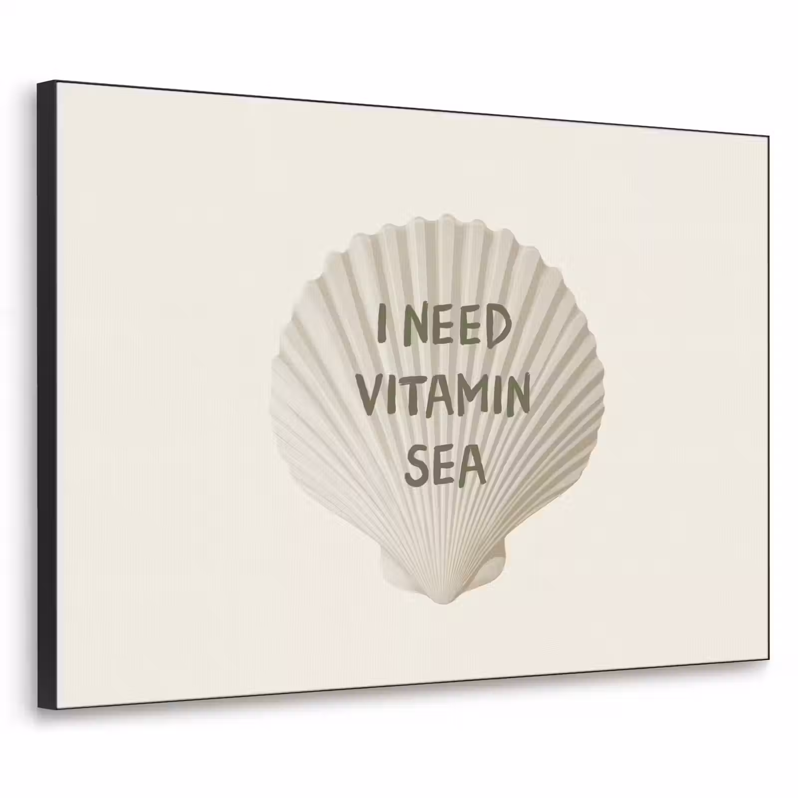 Art Frame - Schelp - Quote - Groen — 1