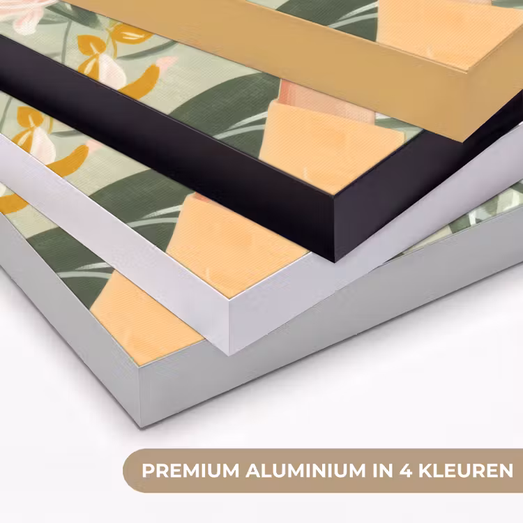 Art Frame - Glazen - Proosten - Bladeren - Groen — 2