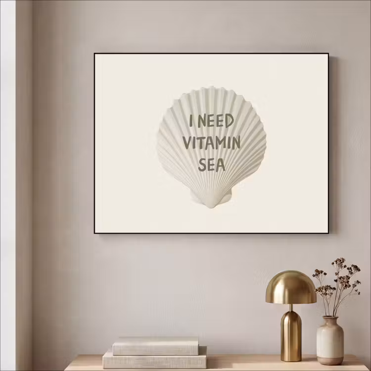 Art Frame - Schelp - Quote - Groen — 5