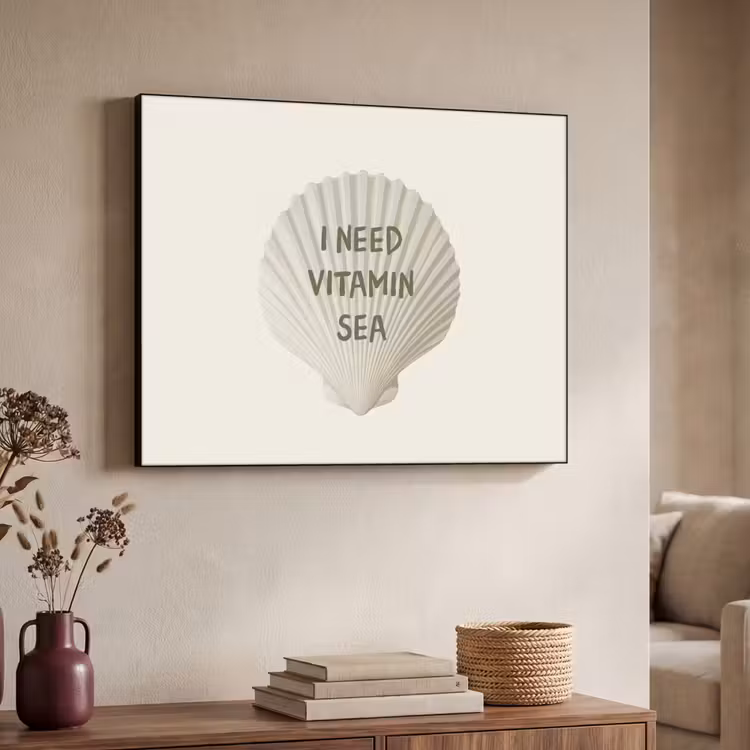 Art Frame - Schelp - Quote - Groen — 7