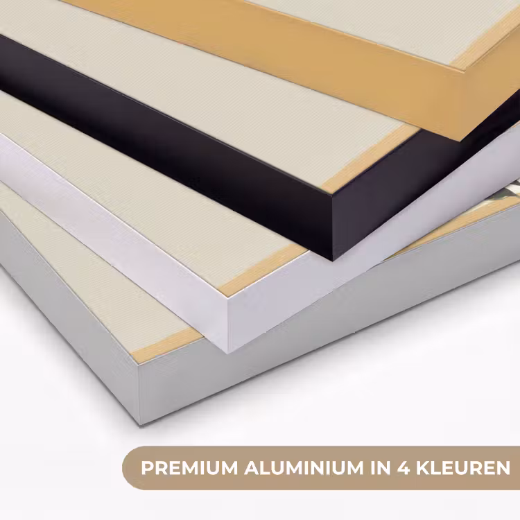 Art Frame - Vrouw - Bloem - Geel - Minimalistisch — 2