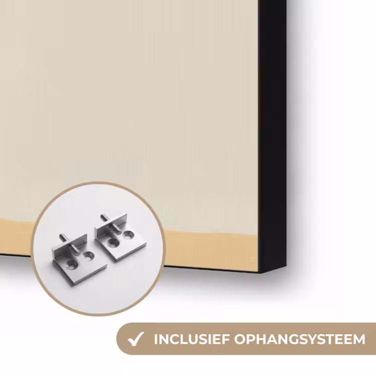 Art Frame - Vrouw - Bloem - Geel - Minimalistisch — 6