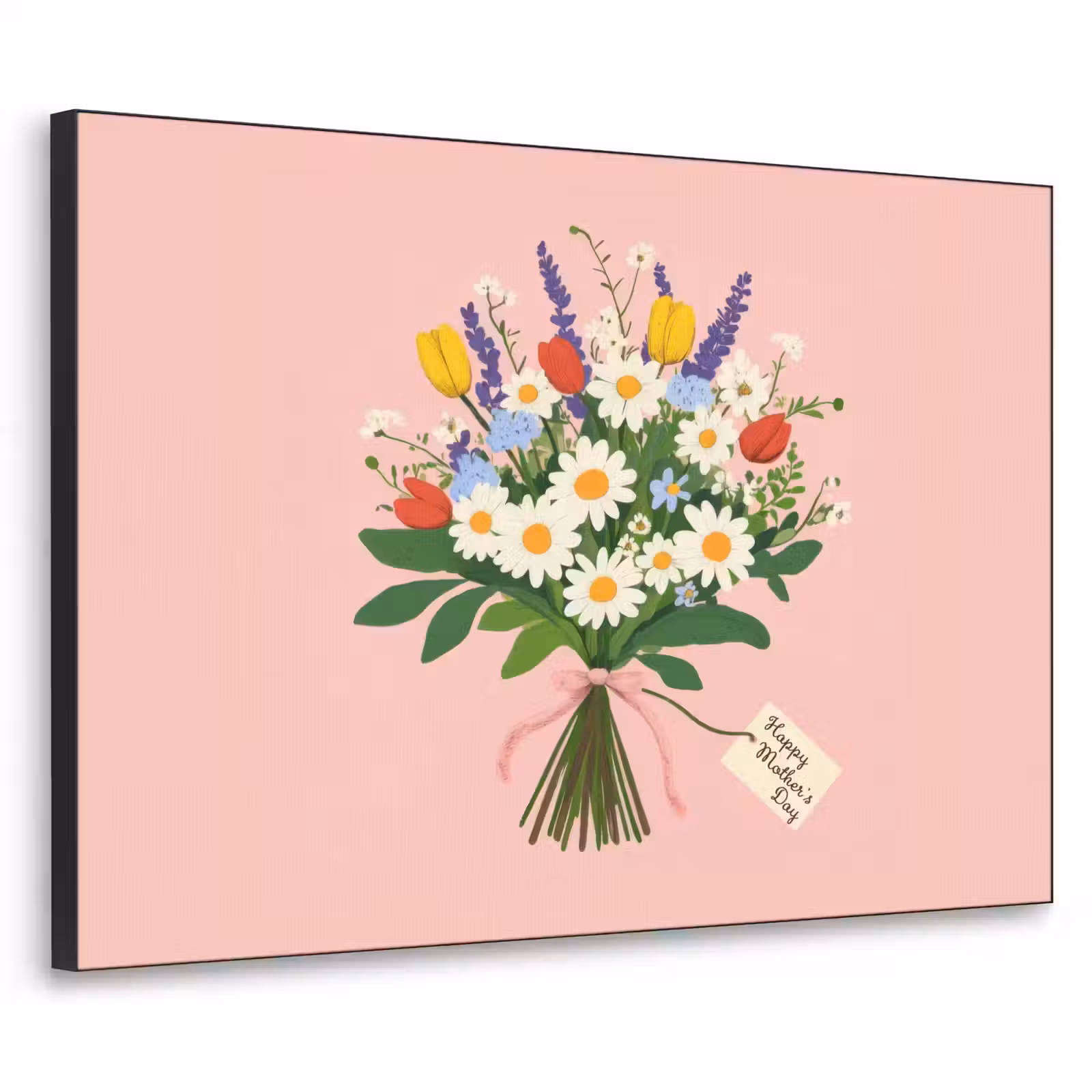 Art Frame - Bloemen - Lint - Kaartje — 1