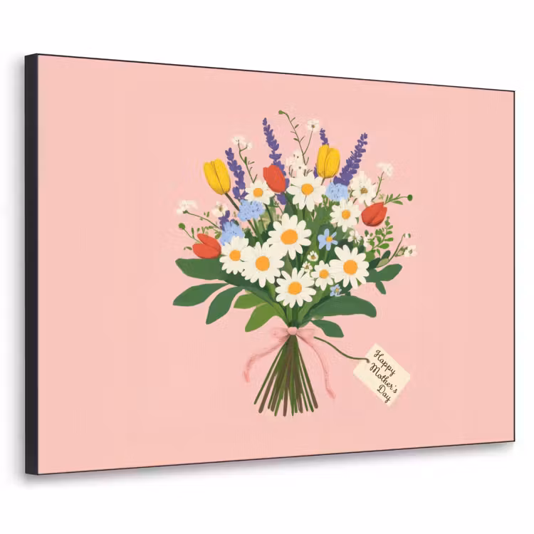 Art Frame - Bloemen - Lint - Kaartje — 1