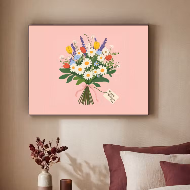 Art Frame - Bloemen - Lint - Kaartje — 3