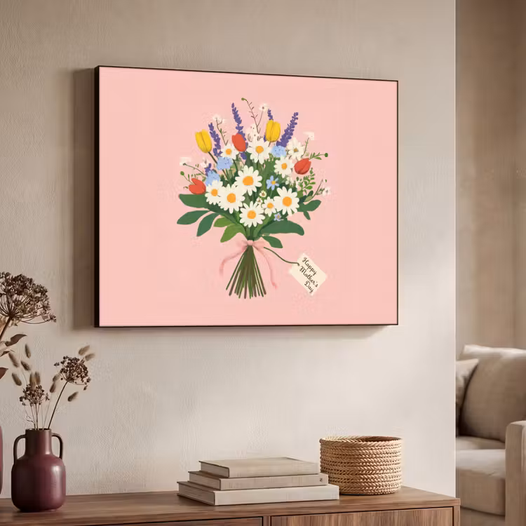 Art Frame - Bloemen - Lint - Kaartje — 7