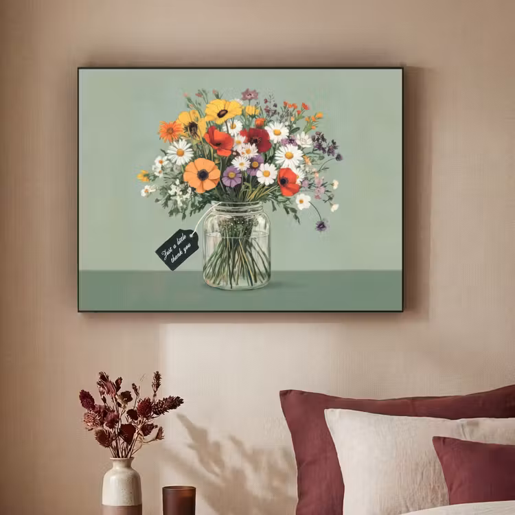 Art Frame - Bloemen - Vaas - Kaartje — 3
