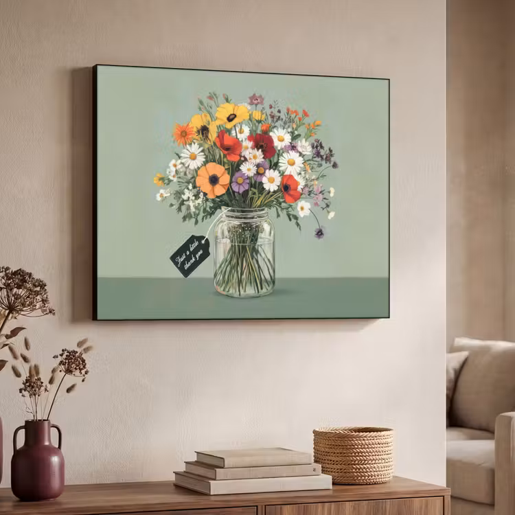 Art Frame - Bloemen - Vaas - Kaartje — 7