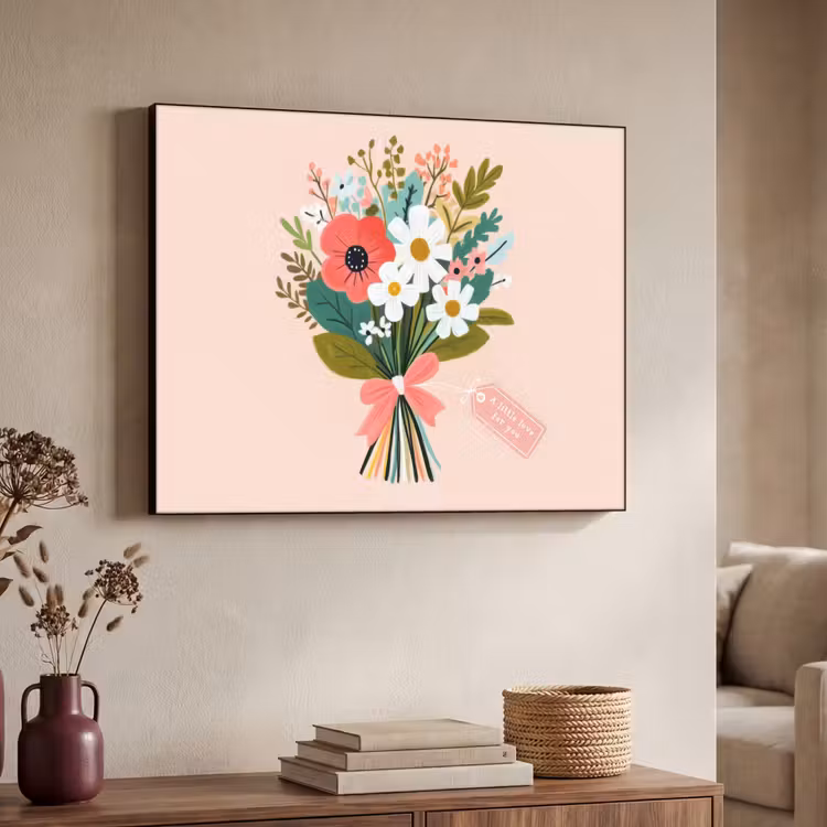 Art Frame - Boeket - Strikje - Kaartje - Quote — 7
