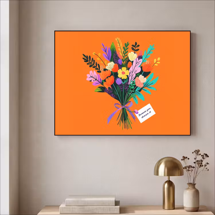 Art Frame - Kaartje - Boeket - Bloemen — 5