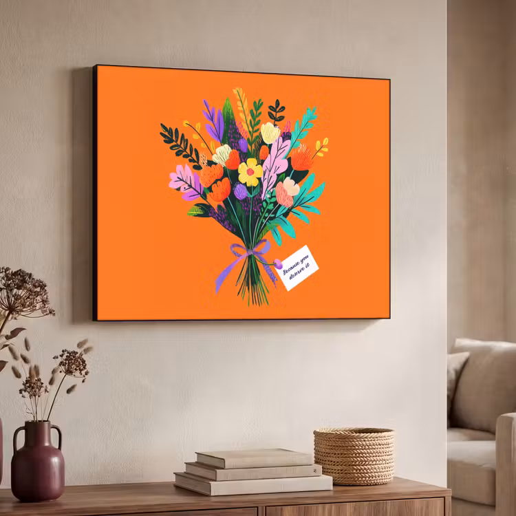 Art Frame - Kaartje - Boeket - Bloemen — 7