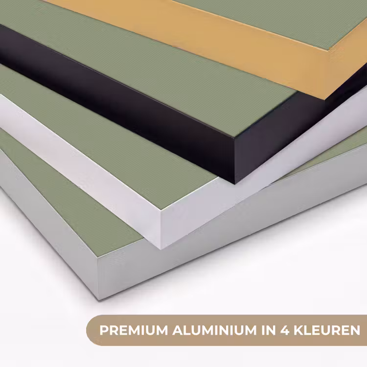 Art Frame - Lint - Boeket - Groen - Quote — 2