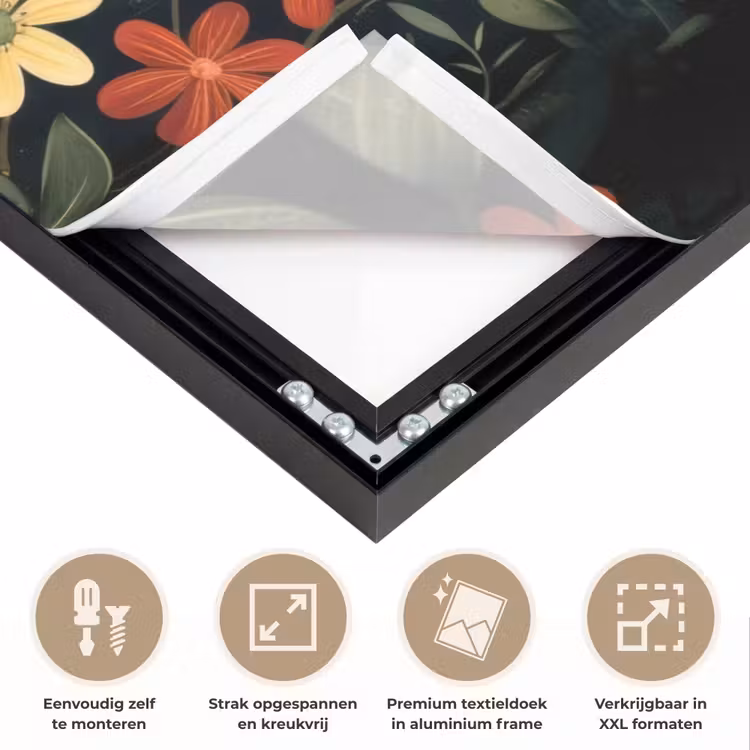 Art Frame - Moeder - Kind - Kleurrijk - Bloemen — 8