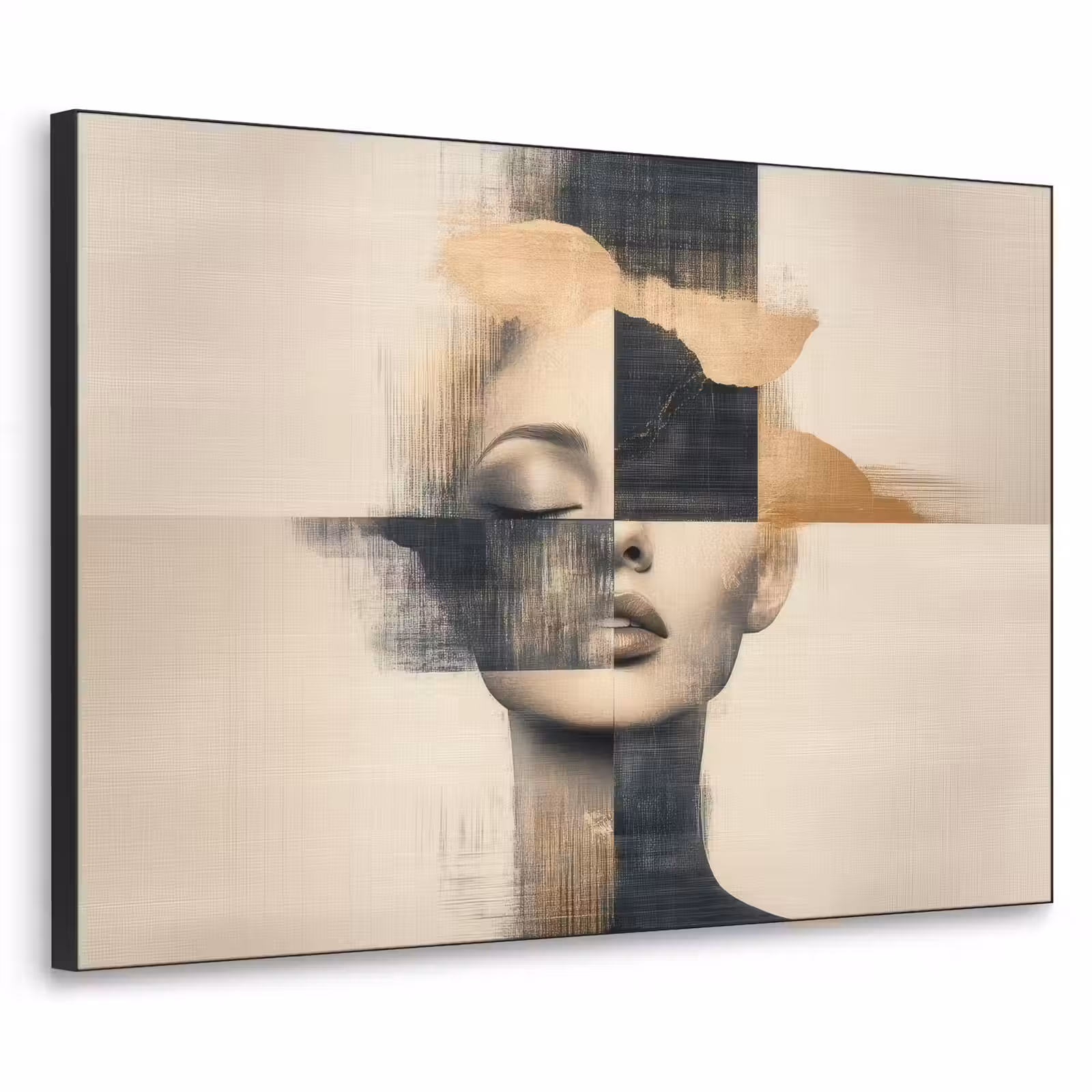 Art Frame - Goud - Vrouw - Rechthoeken — 1