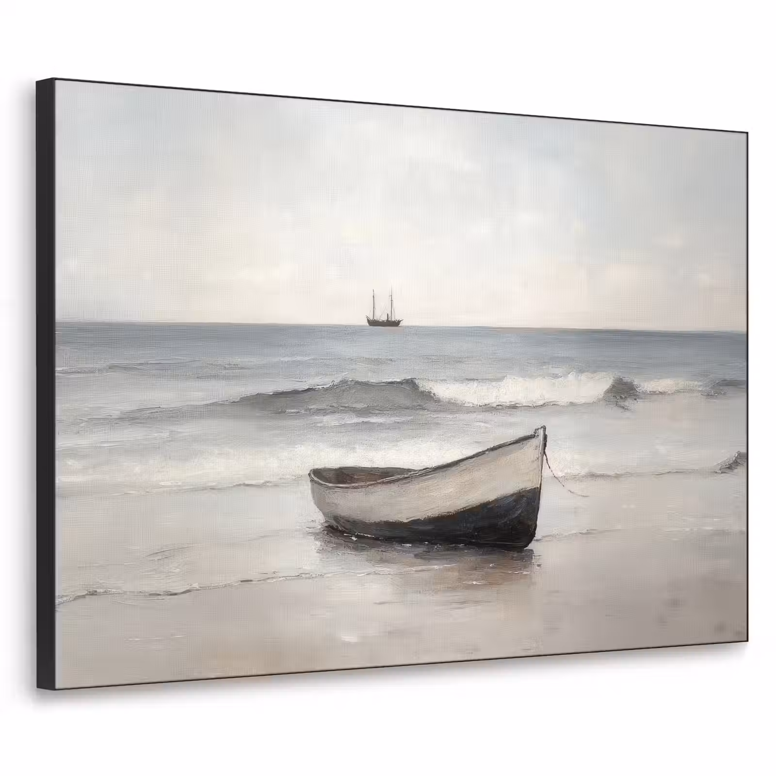 Art Frame - Roeiboot - Zee - Horizon — 1