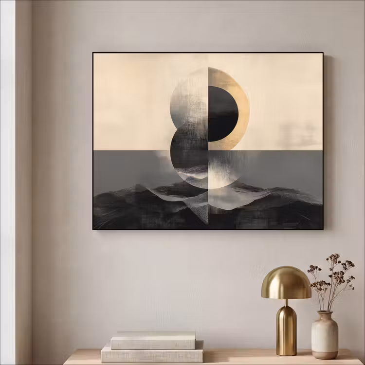 Art Frame - Cirkels - Schaduw - Abstract — 5