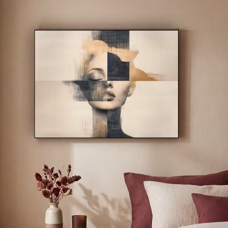 Art Frame - Goud - Vrouw - Rechthoeken — 3