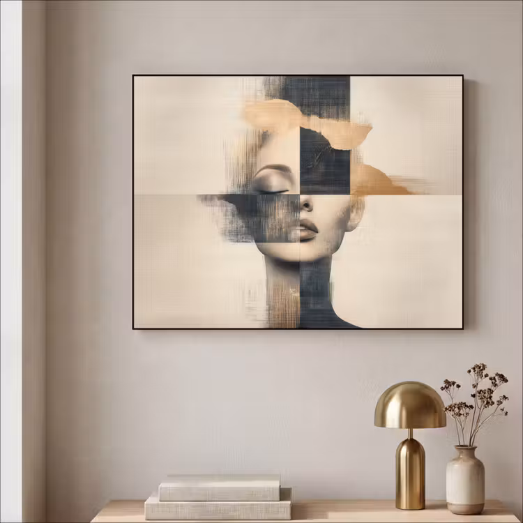 Art Frame - Goud - Vrouw - Rechthoeken — 5