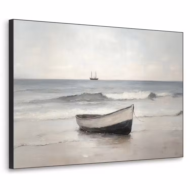 Art Frame - Roeiboot - Zee - Horizon — 1