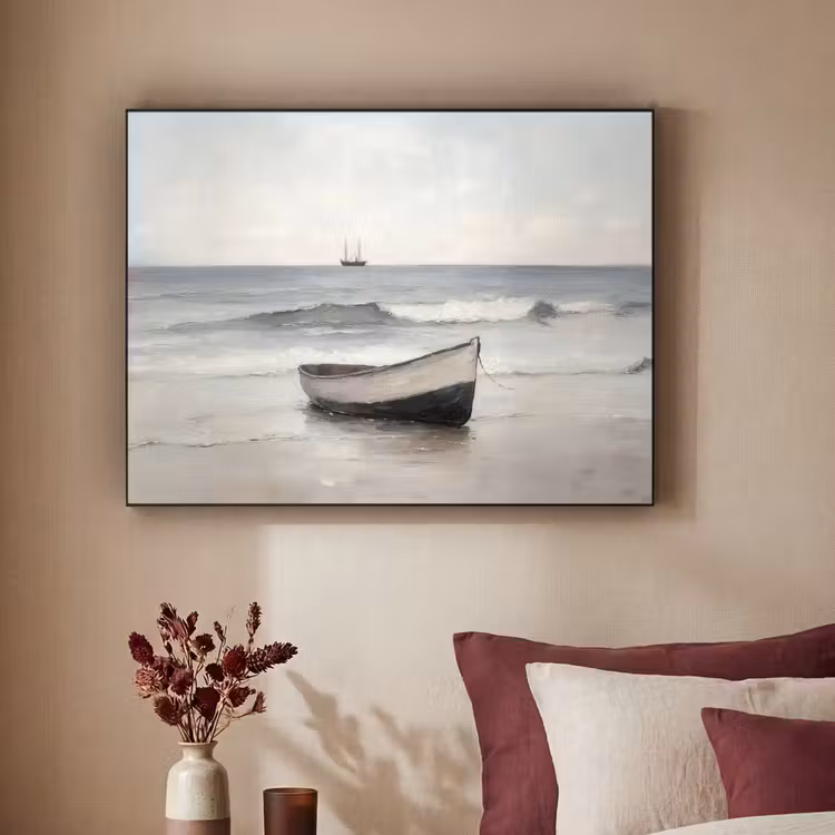 Art Frame - Roeiboot - Zee - Horizon — 3