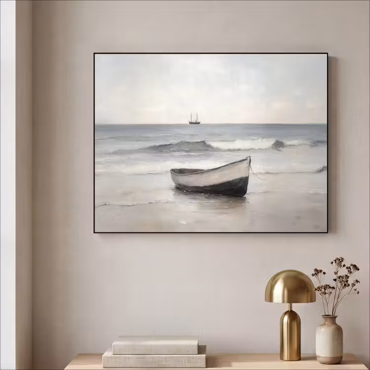 Art Frame - Roeiboot - Zee - Horizon — 5