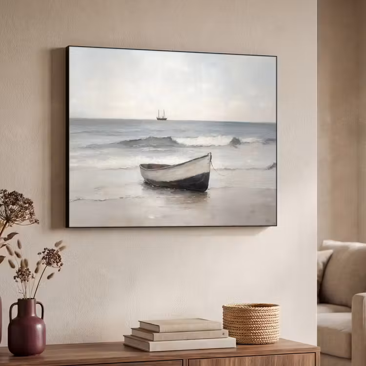 Art Frame - Roeiboot - Zee - Horizon — 7