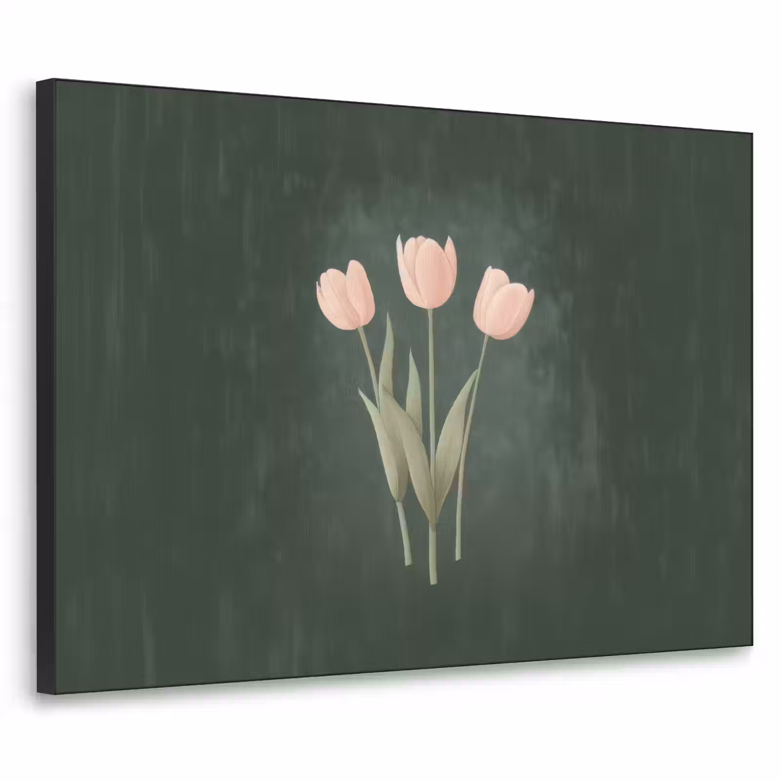 Art Frame - Tulpen - Liefde - Donkergroen — 1