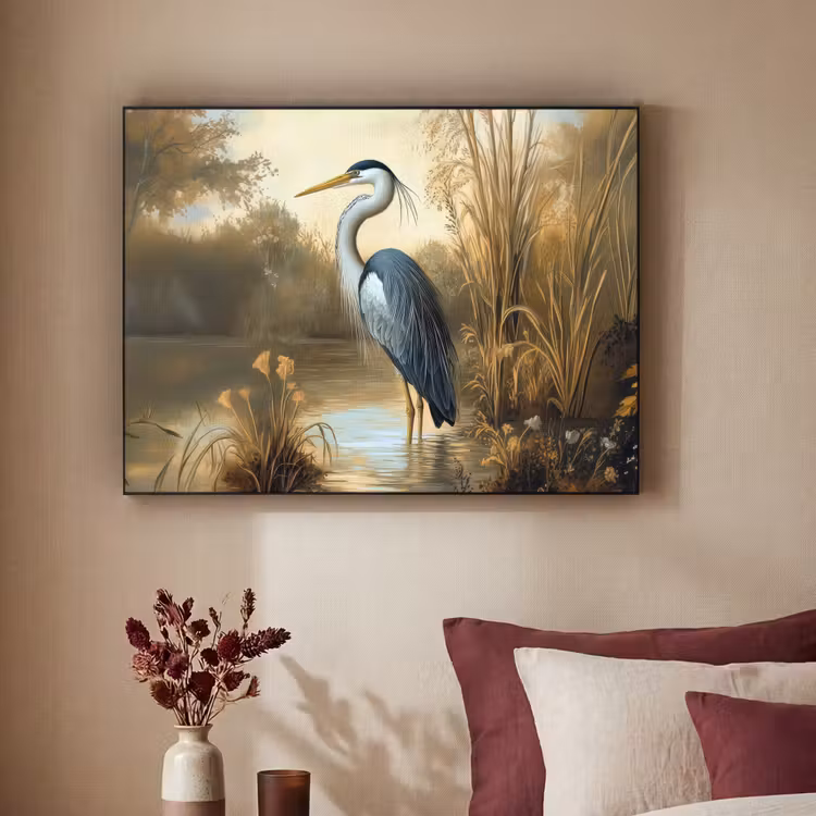 Art Frame - Reiger - Water - Planten — 3