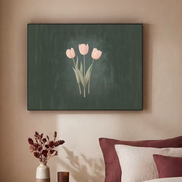 Art Frame - Tulpen - Liefde - Donkergroen — 3