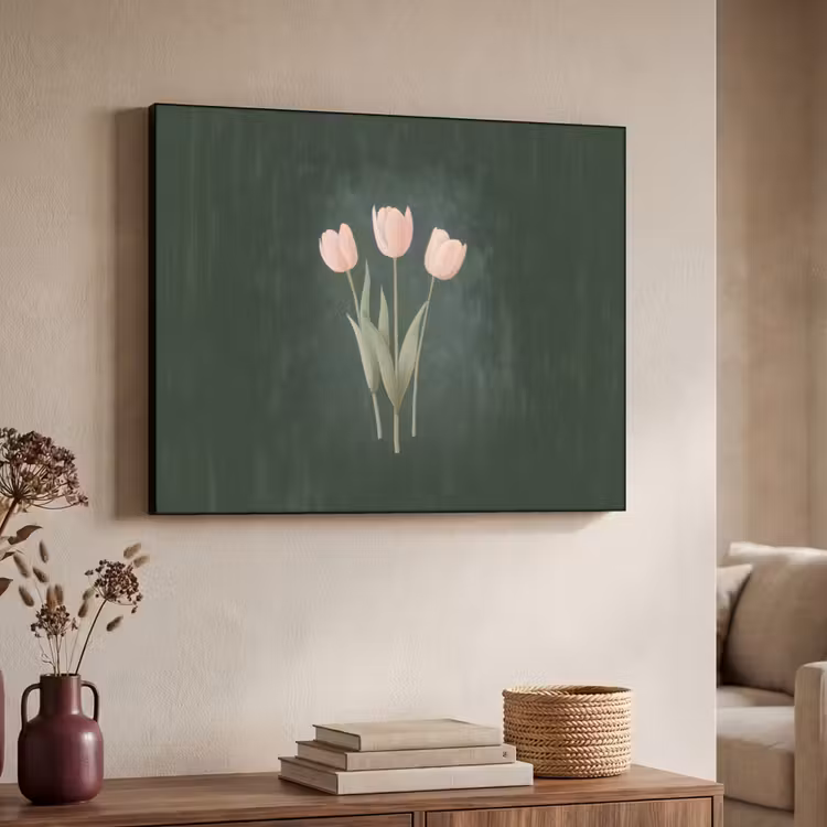 Art Frame - Tulpen - Liefde - Donkergroen — 7