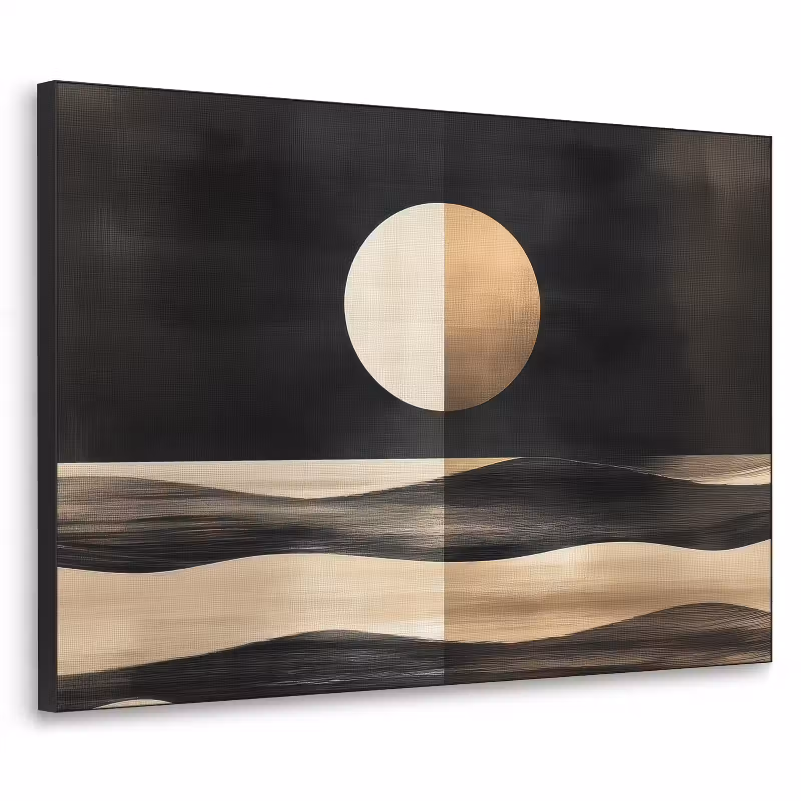 Art Frame - Maan - Cirkel - Goud — 1