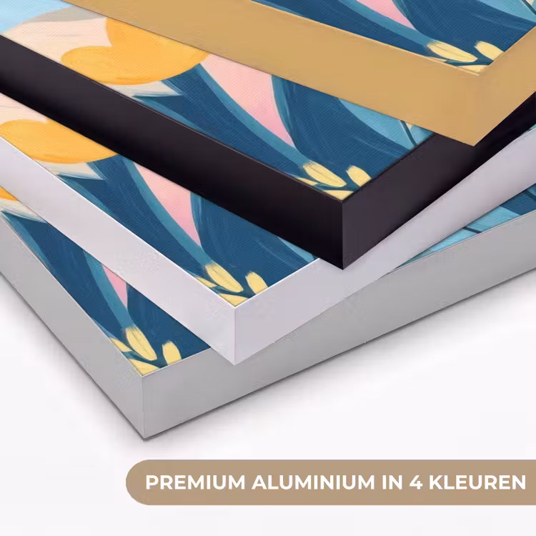 Art Frame - Illustratie - Bloemen - Kleurrijk — 2