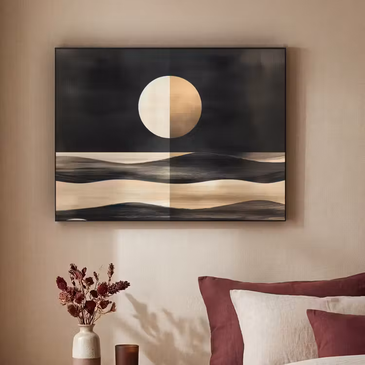 Art Frame - Maan - Cirkel - Goud — 3