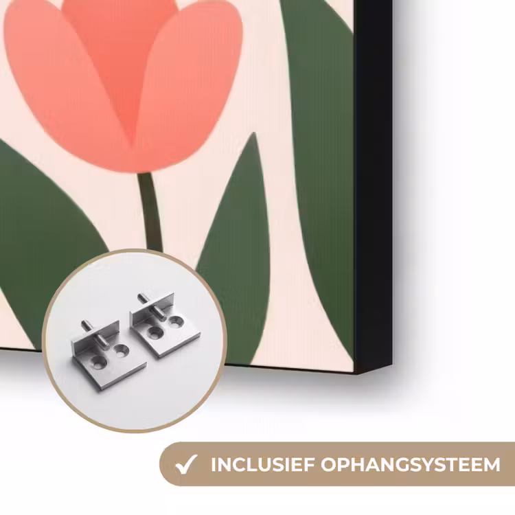 Art Frame - Tulpen - Modern - Roze — 6