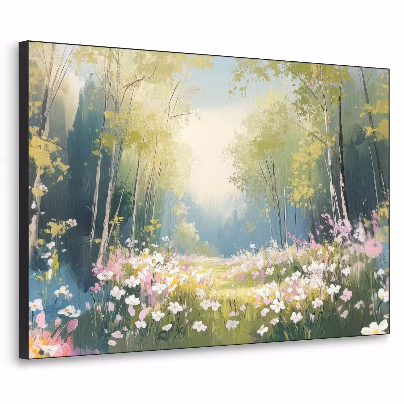 Art Frame - Bos - Schilderstijl - Kleurrijk — 1