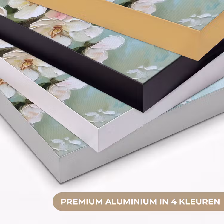 Art Frame - Bloesem - Bladeren - Lichtblauw — 2