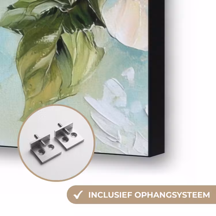 Art Frame - Bloesem - Bladeren - Lichtblauw — 6