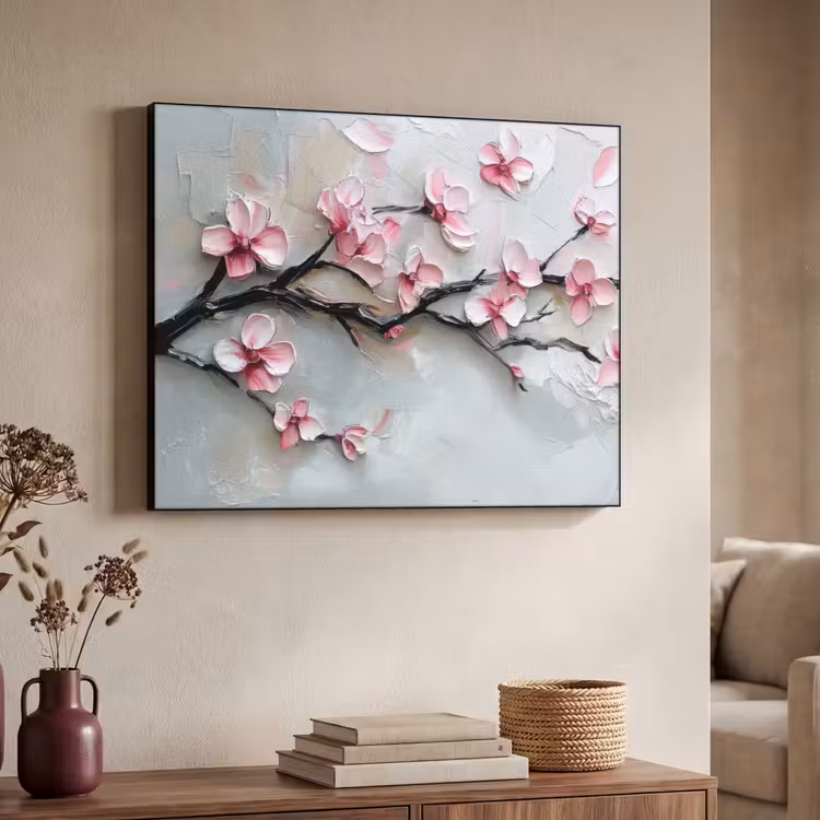 Art Frame - Bloesem - Kunstzinnig - Roze - Sakura — 7